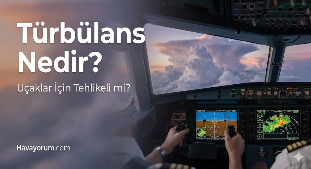 Türbülans Nedir? Uçaklar İçin Tehlikeli mi?